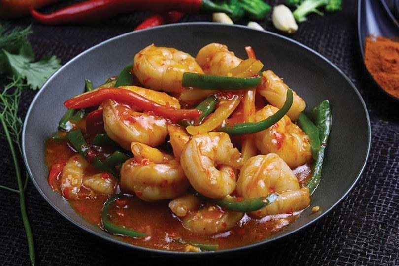 Green Pepper Shrimp