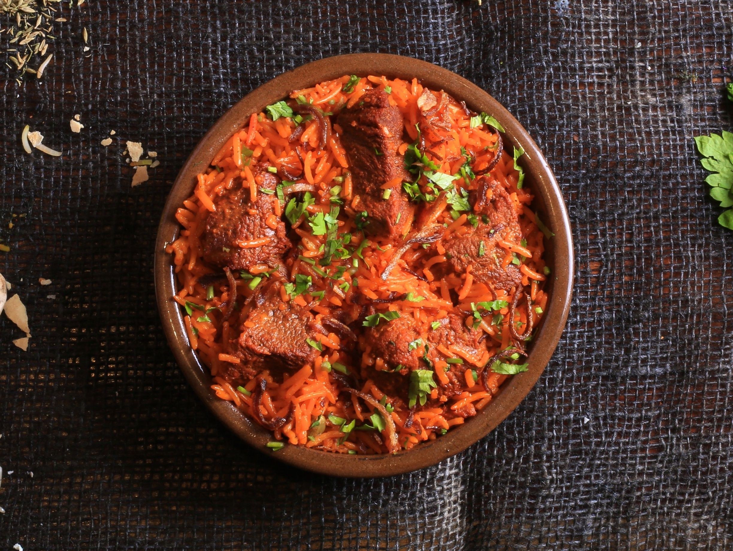Meat Biryani